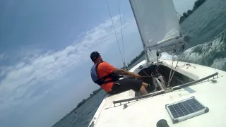 Etchells 22 sailing