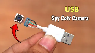 How To Make Usb Spy Cctv Camera Simple At Home