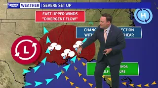 Severe weather expected in New Orleans on New Year's Eve