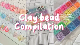 Clay bead compilation ❤️❤️ #smallbusiness #claybeads #tikok #viral #fypシ #fyp #youtubevideos