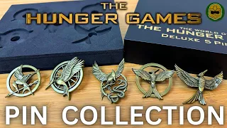 The Hunger Games Mockingjay Pin Collection Review! The Ballad of Songbirds and Snakes Lionsgate Shop