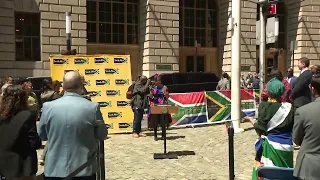 Mayor Eric Adams Delivers Remarks at Flag Raising Ceremony for South Africa