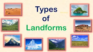 Types of Landforms| Landforms | Landforms video for Kids | Landforms on Earth - Kids Entry