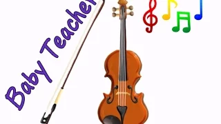 Musical Instruments Sounds for Kids – VIOLIN | MusicMakers Episode 5 - From Baby Teacher