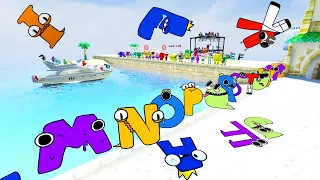 🏝ALL RAINBOW FRIENDS ALPHABET LORE (A-Z) FAMILY OCEAN VILLA SPARTAN KICKING BANBAN SANIC CLONES Gmod