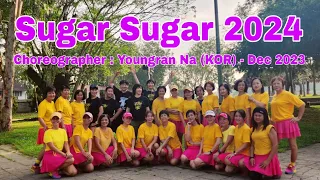 PBLINEDANCE | Sugar Sugar 2024 | LINE DANCE | Beginner | Youngran Na