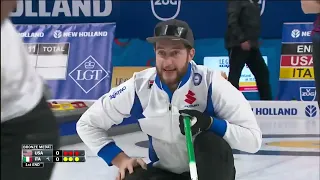 Bronze Medal - 2022 LGT World Mens Curling - Retornaz (ITA) vs. Dropkin (USA)