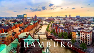 Hamburg 4k drone 🇩🇪 Hamburg Germany In The Summer