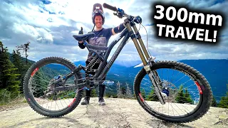 I CAN'T STOP RIDING MY MONSTER HUCK BIKE ON THESE WHISTLER DH TRAILS!!