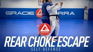 SELF-DEFENSE: Rear Choke Escape