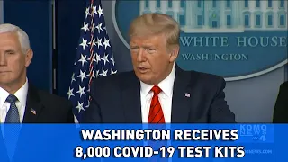 Washington receives 8,000 COVID-19 test kits