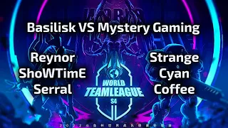 Reynor i Serral w World Team League Team Basilisk VS Team Mystery Gaming polski komentarz