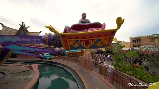 [4K] The Magic Carpets of Aladdin POV at Walt Disneys Magic KIngdom 2019