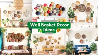 Wall Baskets To Enhance Your Home Decor for a Unique Look | Boho Wall Decor