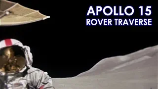 APOLLO 15 Rover Stabilized & Speed Corrected - Station 6 to 6A traverse (1971/08/01)