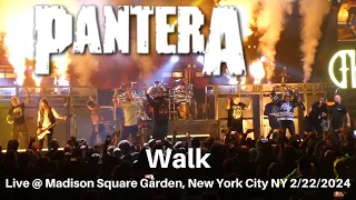 Pantera - Walk LIVE @ Madison Square Garden New York City NY 2/22/2024