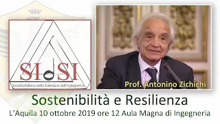 Il prof. Antonino Zichichi a L'Aquila - 10/10/2019