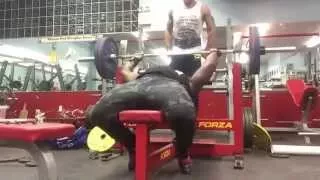 Kevin OAK | 420 Lb (190 Kg) Bench Press x 32 | Comp Update