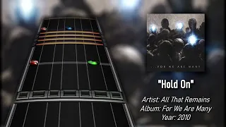 All  That Remains - Hold On (Drum Chart)