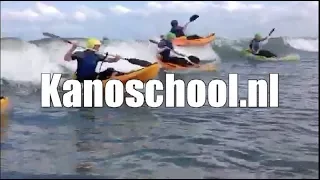 Start Waveski Surfing. How to try it out (pt.2). With Kanoschool.nl