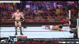 WWE Payback 2013 Sheamus vs. Damien Sandow