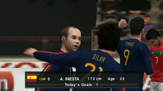 WE 2011: Portugal vs Spain | World Soccer Winning Eleven 2011 | PPSSPP Android #3