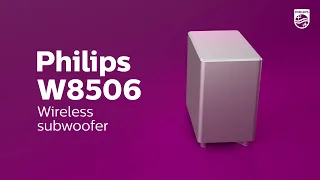 Philips TAW8506 Wireless subwoofer - Simply deeper sound for your Philips TV