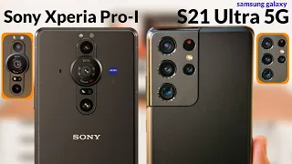 Sony Xperia Pro-I VS Samsung Galaxy S21 Ultra 5G - Flagship Smartphone Contenders 2021 | BATTLE