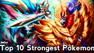 Top 10 Strongest Pokemon. In hindi. Toon Clash.