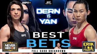 UFC Best Bets: Dern vs. Xiaonan | UFC Vegas 61 Betting Tips & Full Card Breakdown