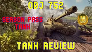 OBJ 752 Season Pass Tank Review ll World of Tanks Console Modern Armour - Wot Console