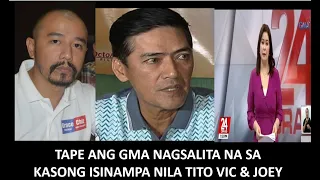 TAPE O MGA JALOSJOS NAGBIGAY NA NG REAKSYION SA PAGSAMPA NG KASO SA KANILA NG TVJ GMA NG REAK DIN