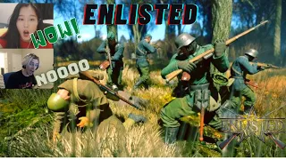 Streamers Reacts To Enlisted ||Enlisted  - Funny Moments || Enlisted Reaction