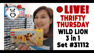 Thrifty Thursday - Wild Lion - Set #31112 (May 20, 2021)