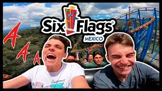 THE BEST in Six Flags MEXICO | Theme Park, Roller Coasters, CDMX