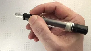 Обзор перьевой ручки Delta “Button Filler” Demonstrator, LE