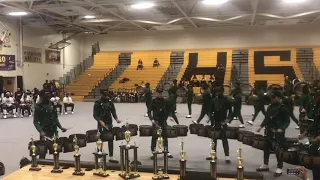 MDFS Performance at HSHS Drumline Competition on 03.30.19