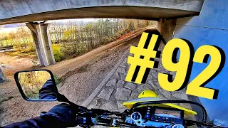 MotoVlog #92 - Dobře Vona / Jízda Po Zadním / Zničil Jsem To / Enduro Trať / Poděkovaní...