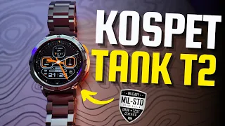 Smartwatch com RESISTÊNCIA MILITAR! Kospet TANK T2 Special Edition– Review