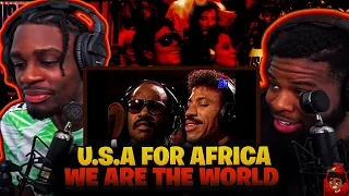 BabantheKidd FIRST TIME reacting to U.S.A. For Africa - We Are the World!! (Official Video)