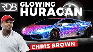 #RDBLA CHRIS BROWN’S GLOWING COLOR CHANGING LAMBORGHINI HURACAN! *CRAZY ONE OF A KIND*