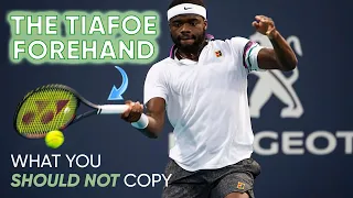 The Francis Tiafoe Forehand Analysis: What You Should NOT Copy - Tennis Lesson