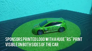 Hot Wheels Ford Focus RS DHP07 Review