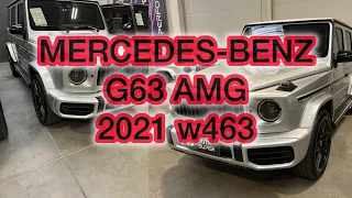 Осмотр и проверка Mercedes G63 AMG 2021