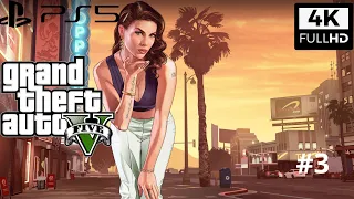 GTA 5 PS5 Gameplay Walkthrough Part 3 FULL GAME [4K 60FPS RAY TRACING] - No Commentary