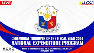 Ceremonial Turnover of the National Expenditure Program FY 2024 to the House of Representatives