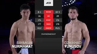 ACA 126: Баяман Кулуев vs. Джихад Юнусов | Bayaman Kuluev vs. Dzhihad Yunusov