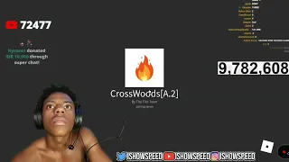 IShowSpeed Plays Crosswoods Games And Instantly Gets *BANNED* From Roblox