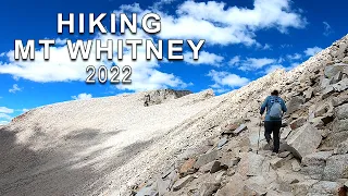 Mt. Whitney Summit in August - Stunning Summit Views in 4K!