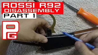 Rossi R92 Disassembly